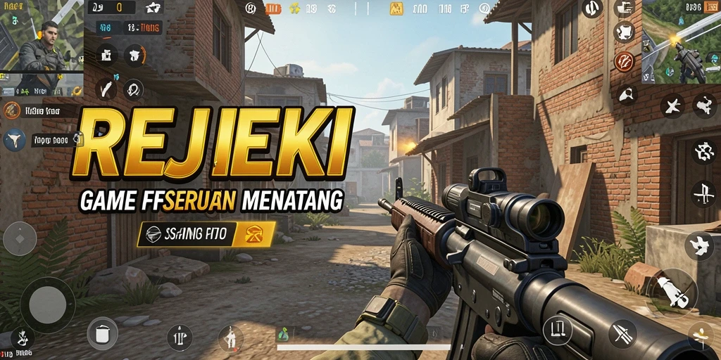 Gameplay REJEKI yang mendebarkan dalam aksi FPS.